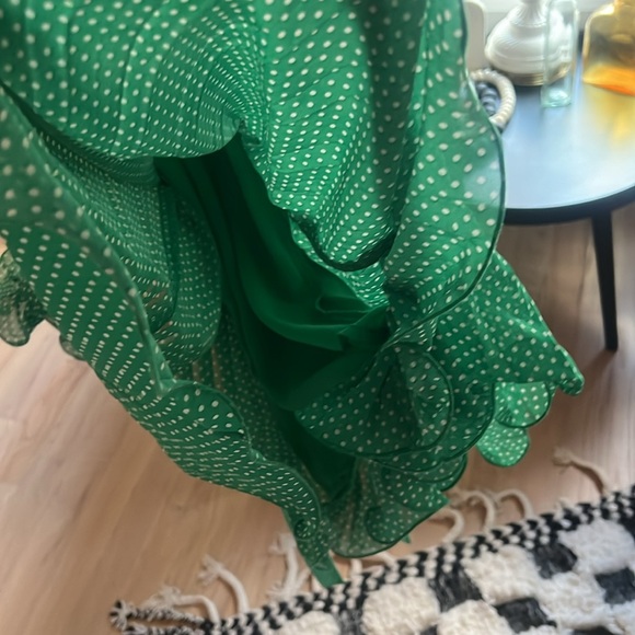 NWT Endless Rose size small Kelly green romper - Picture 5 of 5